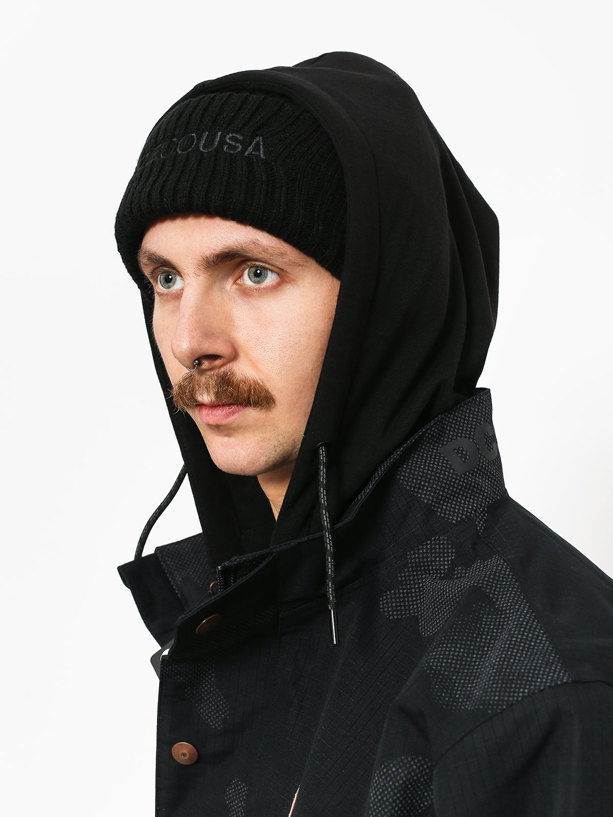 Mens DC Union Se Snowboard jacket (blk reflective camo)