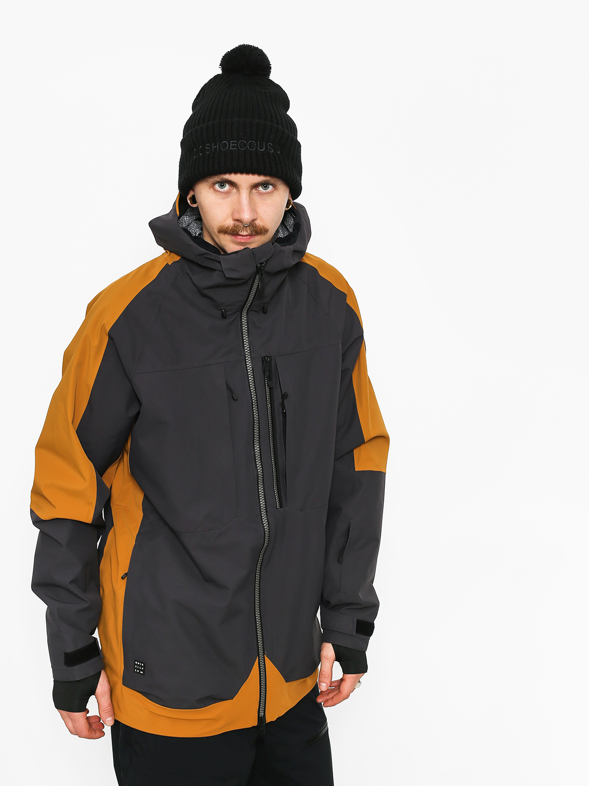 Mens Quiksilver Tr Stretch Snowboard jacket (golden brown)