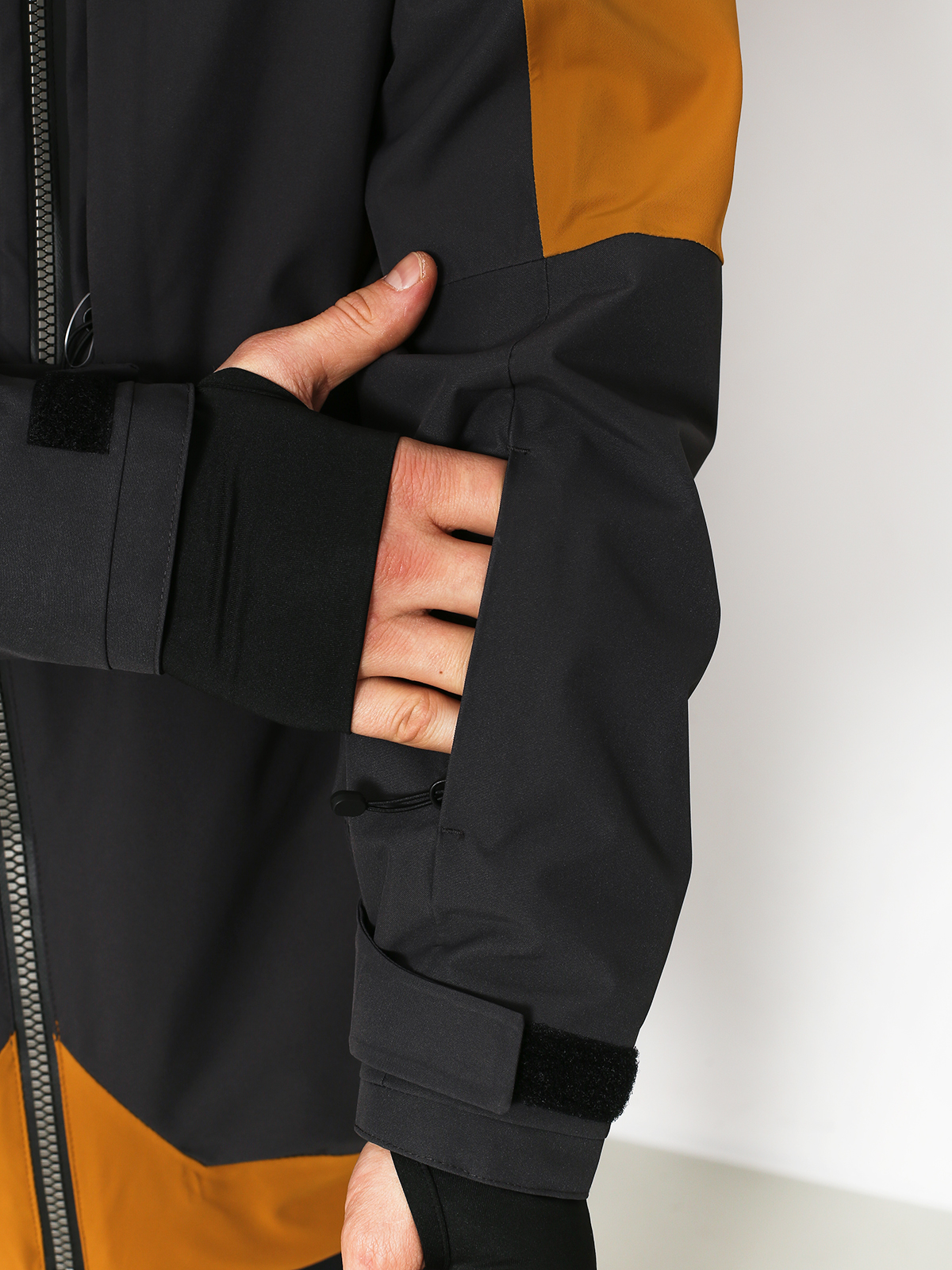 Mens Quiksilver Tr Stretch Snowboard jacket (golden brown)