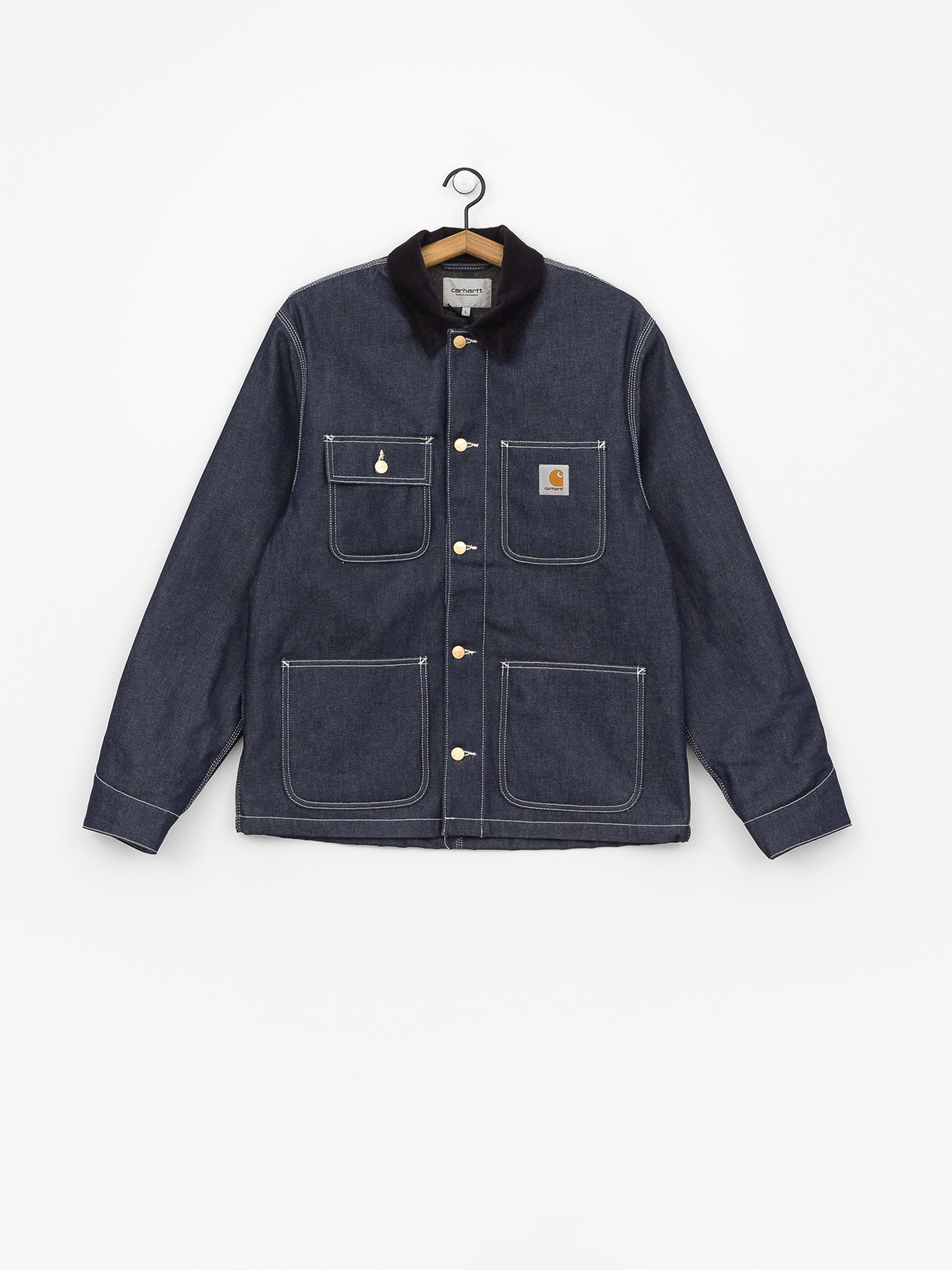 Carhartt WIP Michigan Chore Coat Jacket (blue rigid)