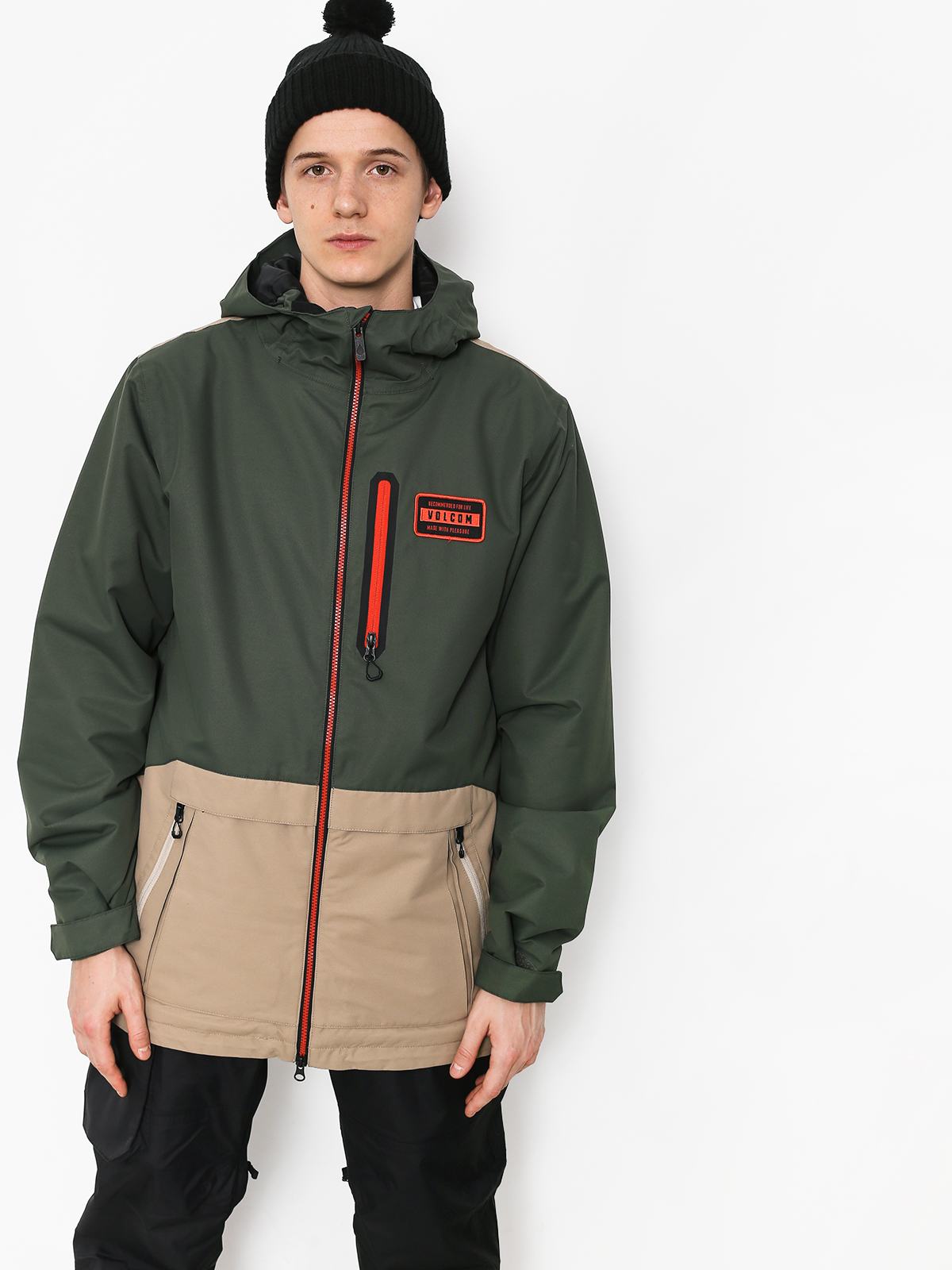 Mens Volcom Analyzer Ins Snowboard jacket (bgr)