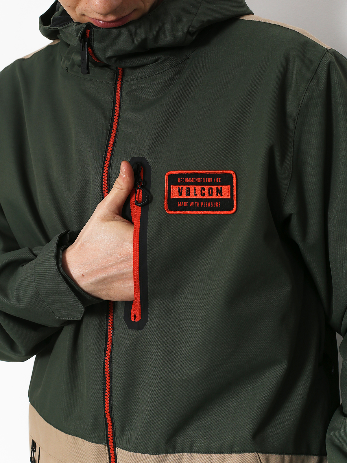 Mens Volcom Analyzer Ins Snowboard jacket (bgr)