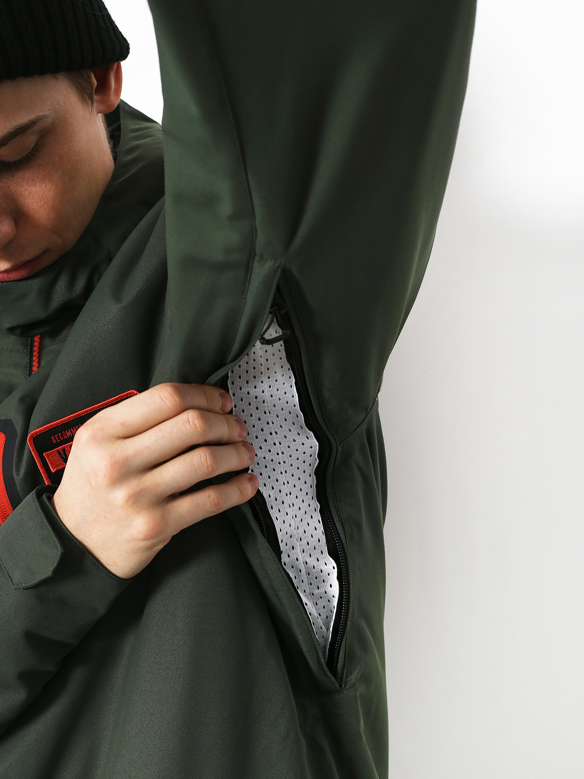 Mens Volcom Analyzer Ins Snowboard jacket (bgr)