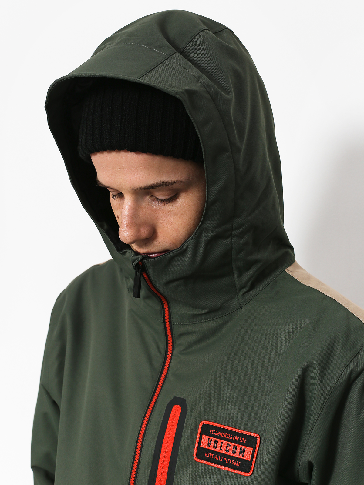 Mens Volcom Analyzer Ins Snowboard jacket (bgr)