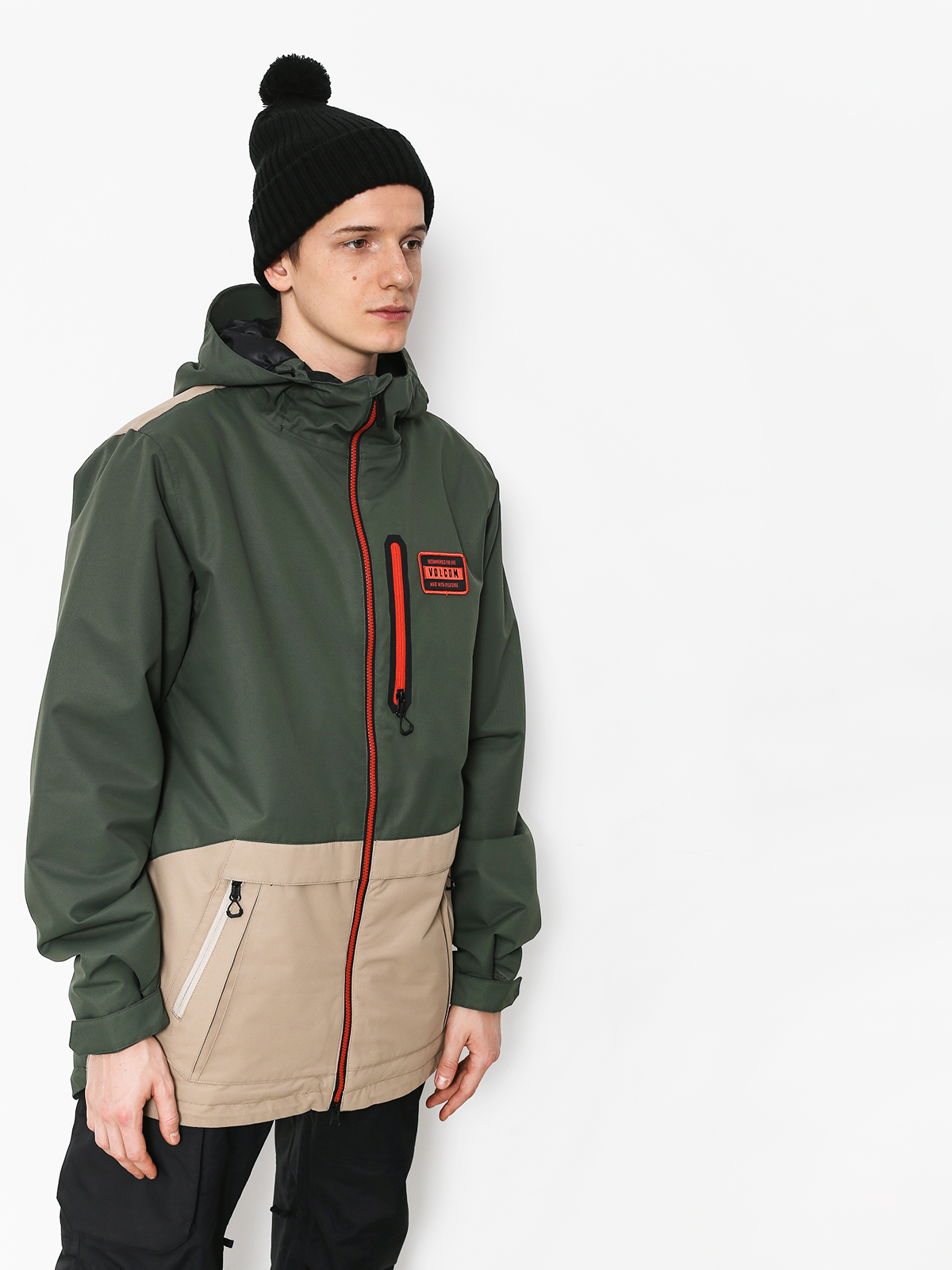 Mens Volcom Analyzer Ins Snowboard jacket (bgr)