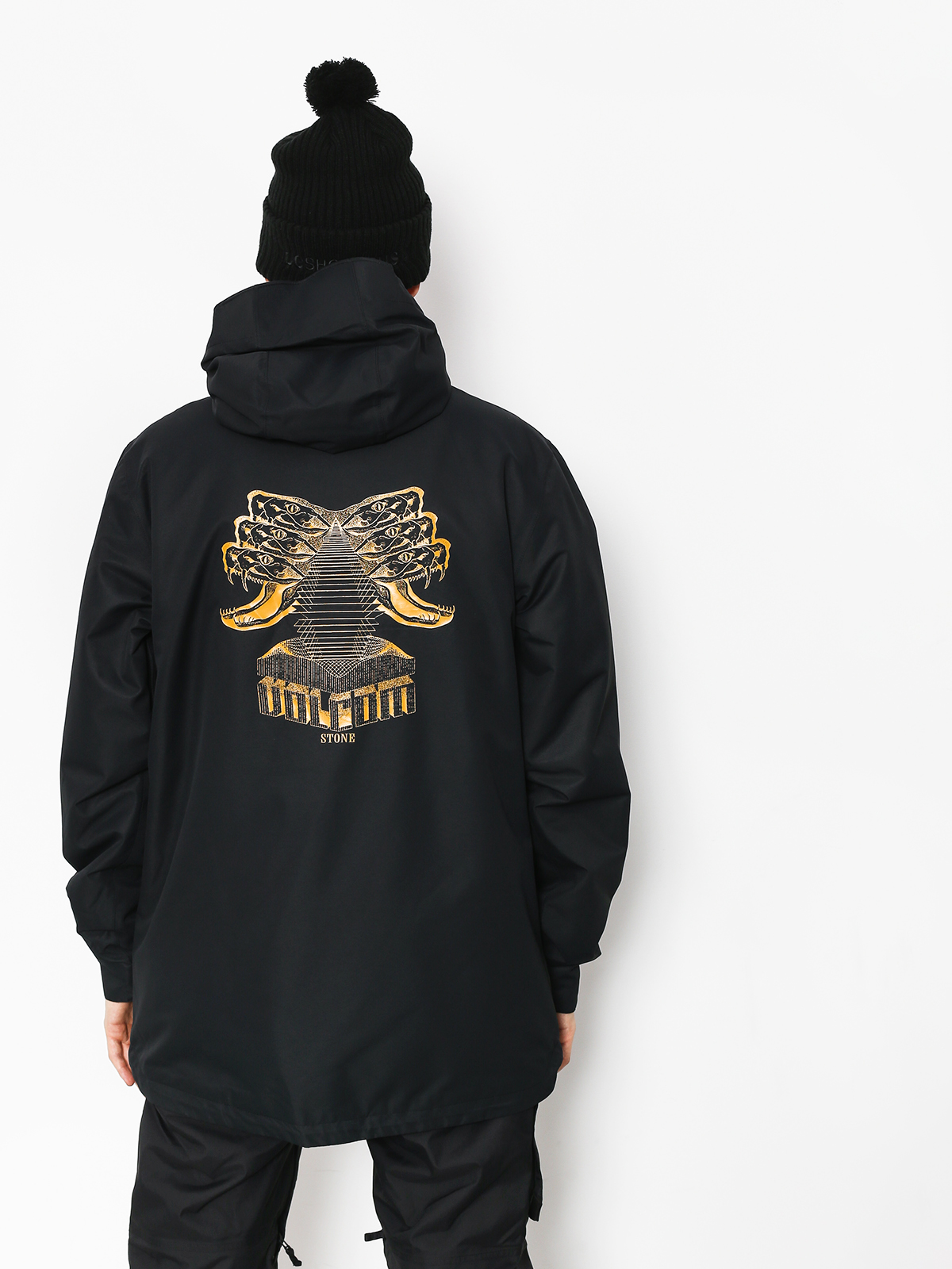 Mens Volcom Analyzer Ins Snowboard jacket (blk)