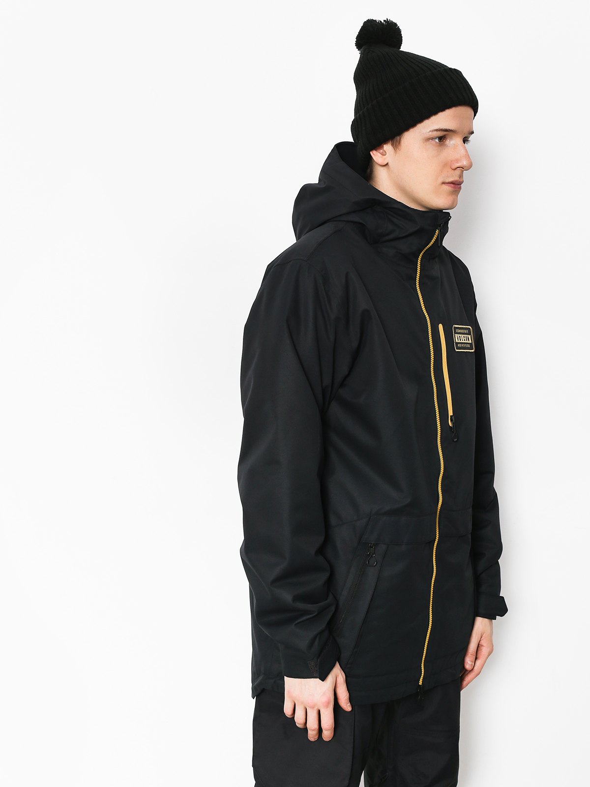 Mens Volcom Analyzer Ins Snowboard jacket (blk)