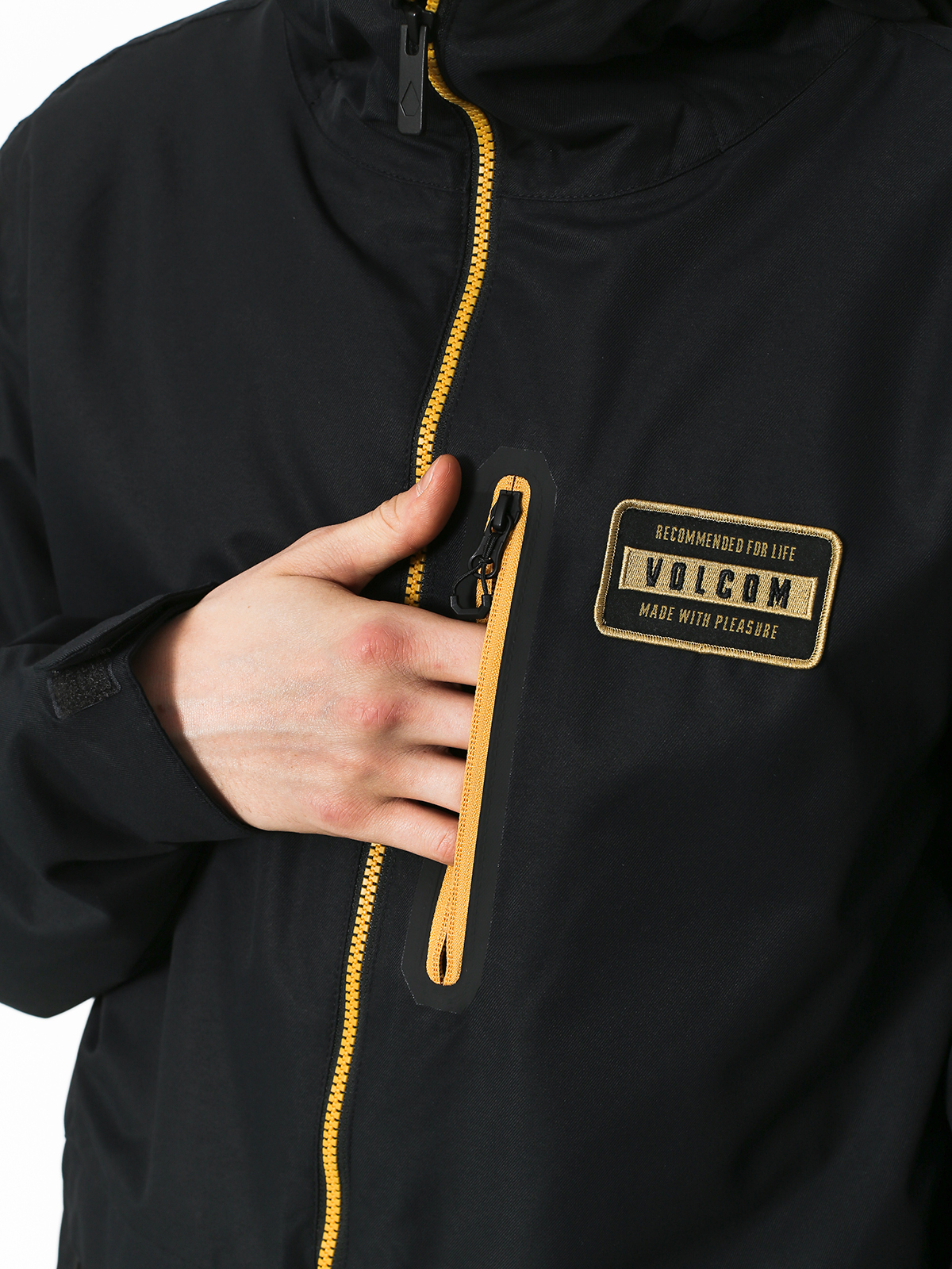 Mens Volcom Analyzer Ins Snowboard jacket (blk)