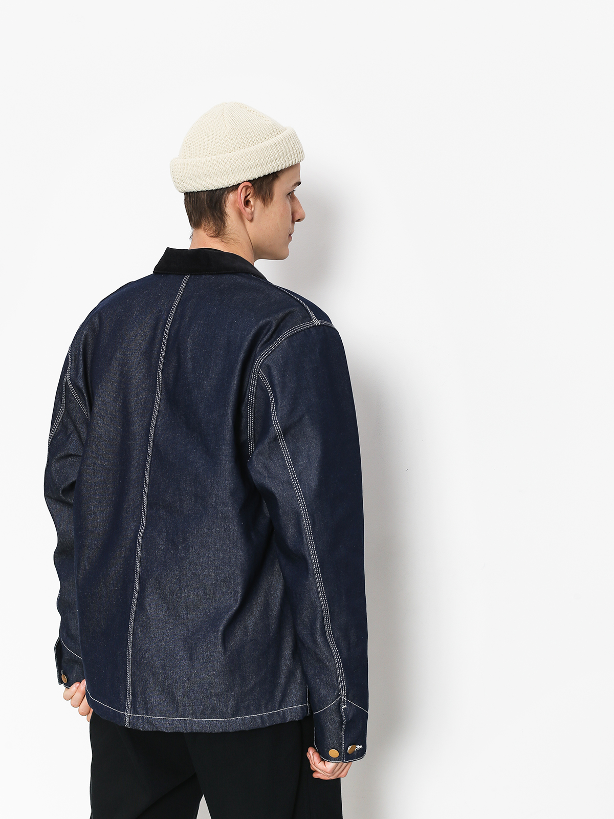 Carhartt WIP Michigan Chore Coat Jacket (blue rigid)