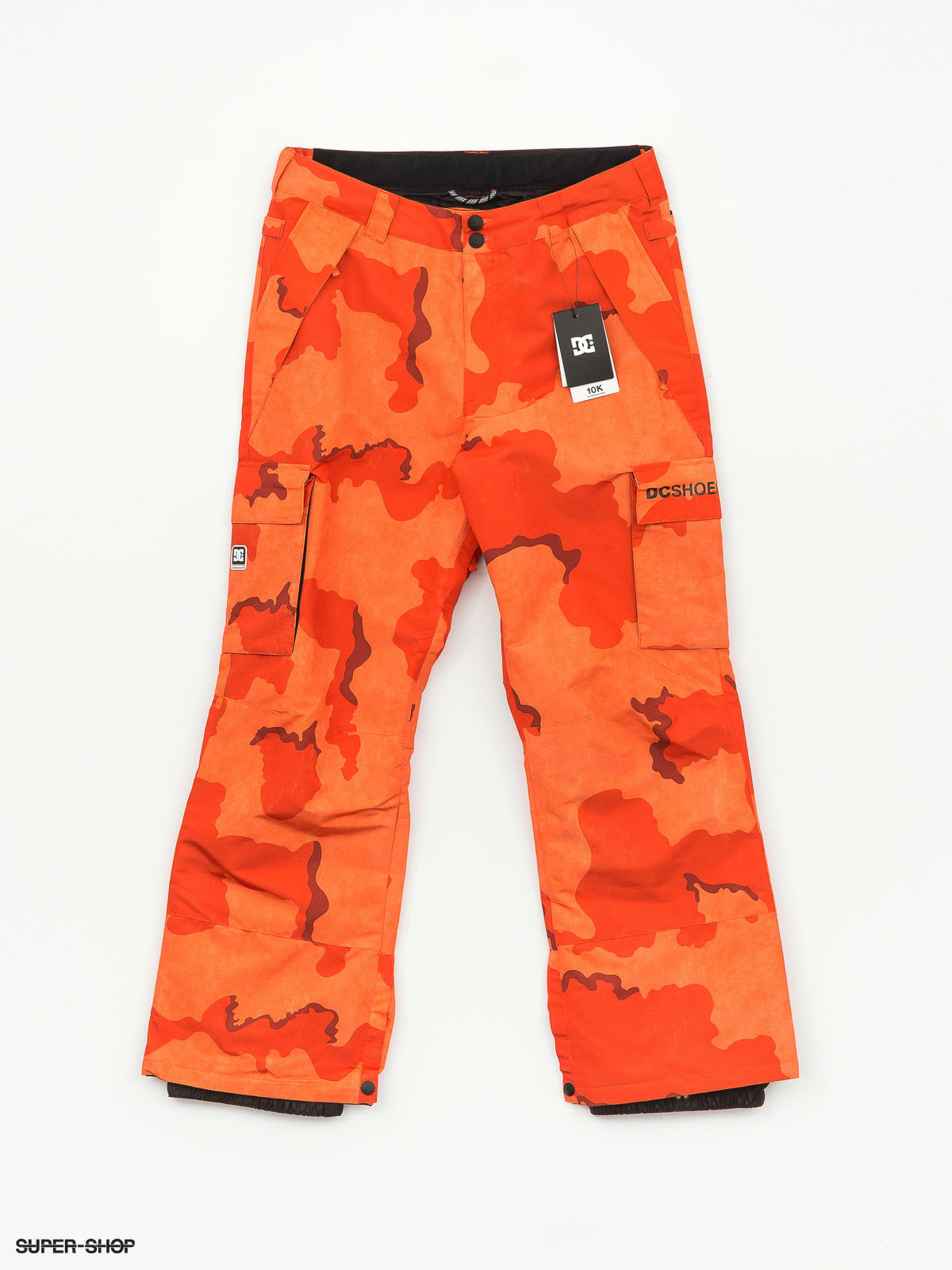 DC Banshee Snowboard pants (red orange dcu camo)