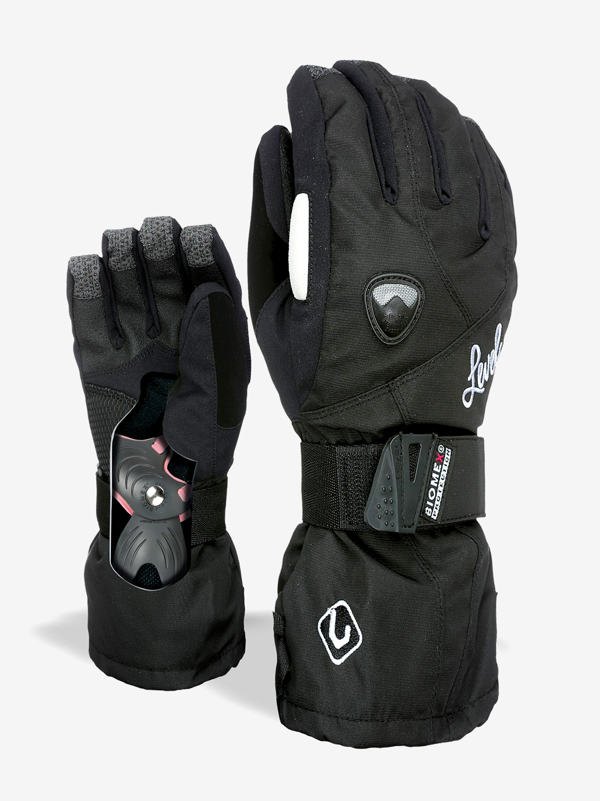 Level gloves Butterfly Wmn (black)