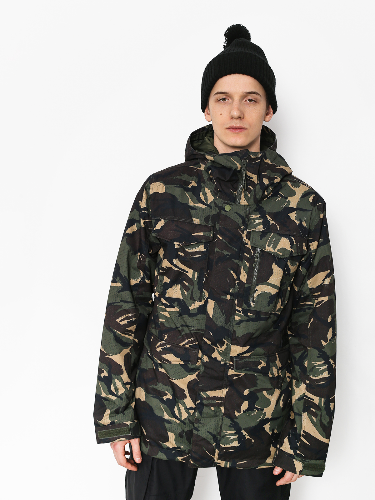 Mens Burton Snowboard jacket Covert (seersucker camo)