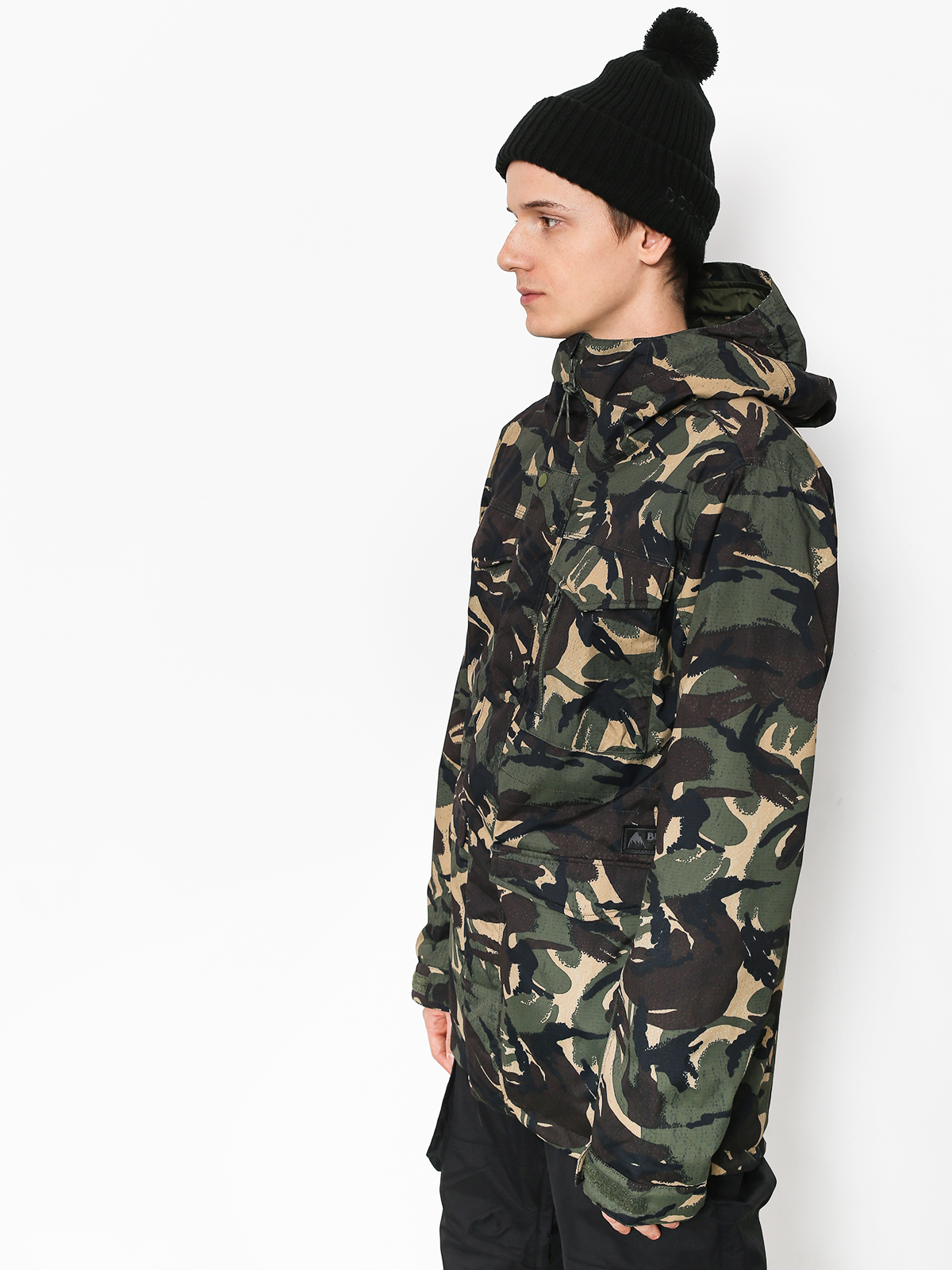 Mens Burton Snowboard jacket Covert (seersucker camo)