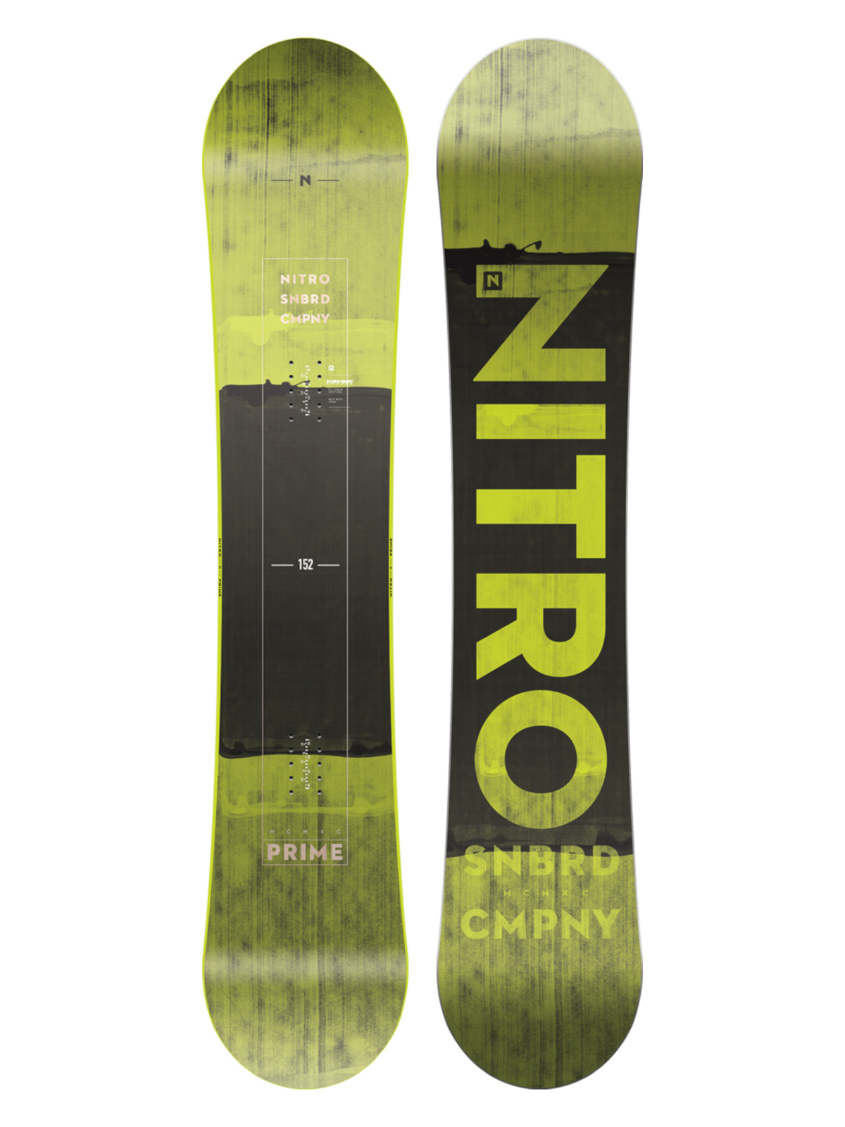 Mens Nitro Snowboard Prime Toxic Wide (multi)
