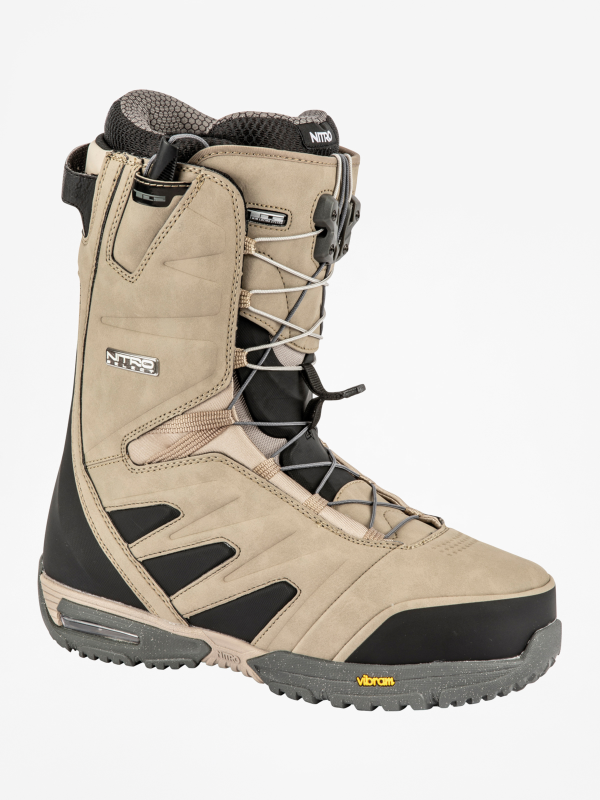 Mens Nitro Select TLS Snowboard boots (sand)