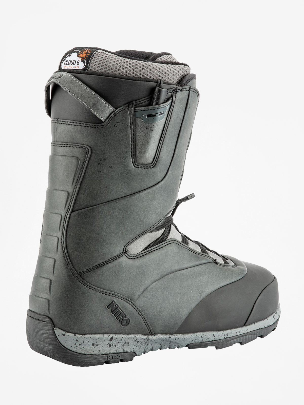 Mens Nitro Venture TLS Snowboard boots (black charcoal)
