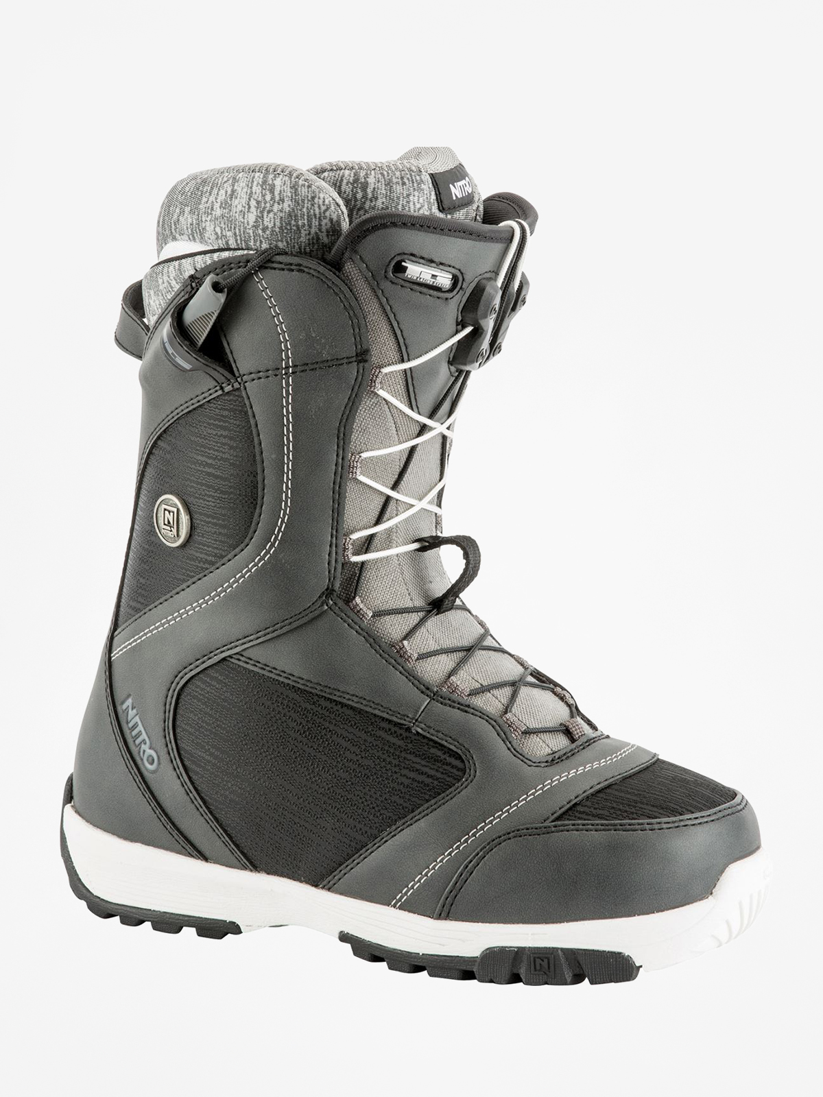 Womens Nitro Monarch TLS Snowboard boots (black)