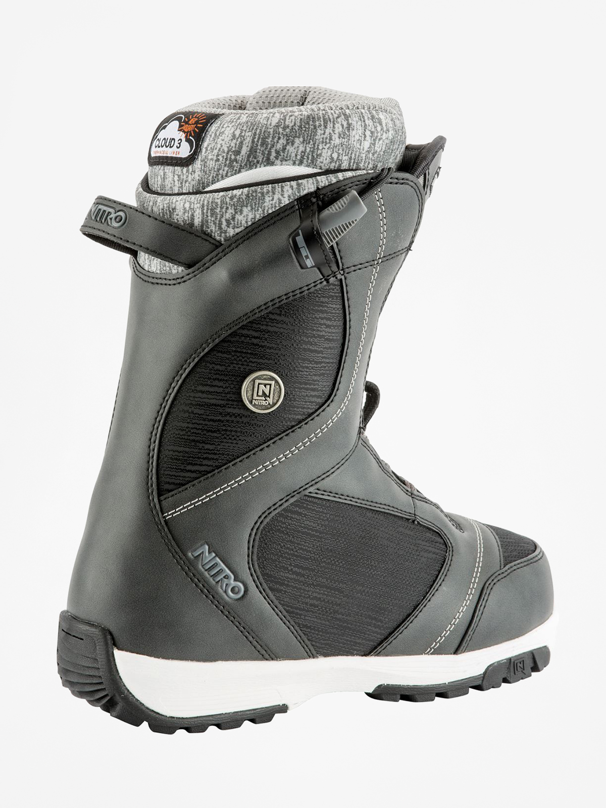 Womens Nitro Monarch TLS Snowboard boots (black)