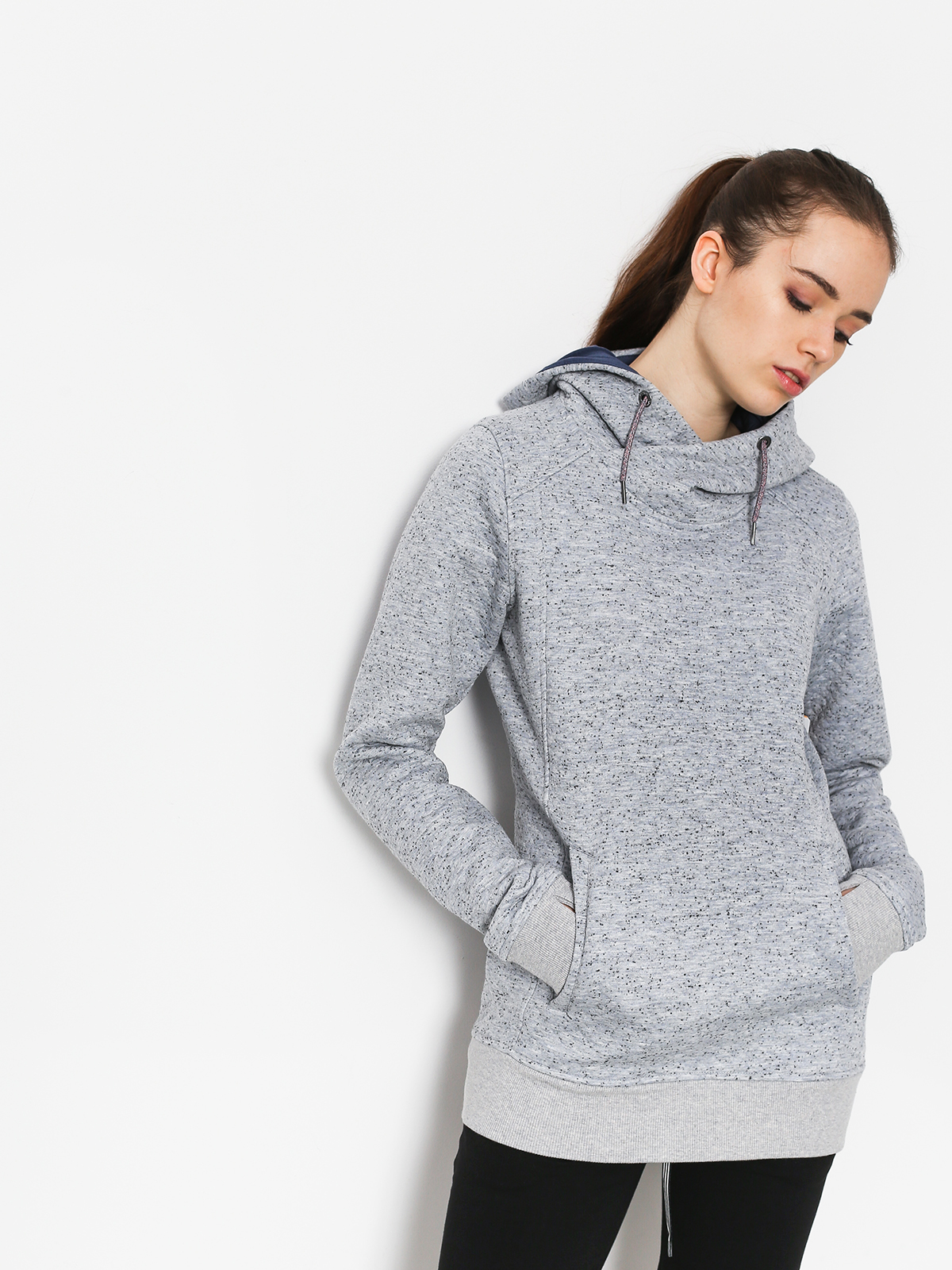 Roxy Dispy HD Hoodie Wmn (warm heather grey)