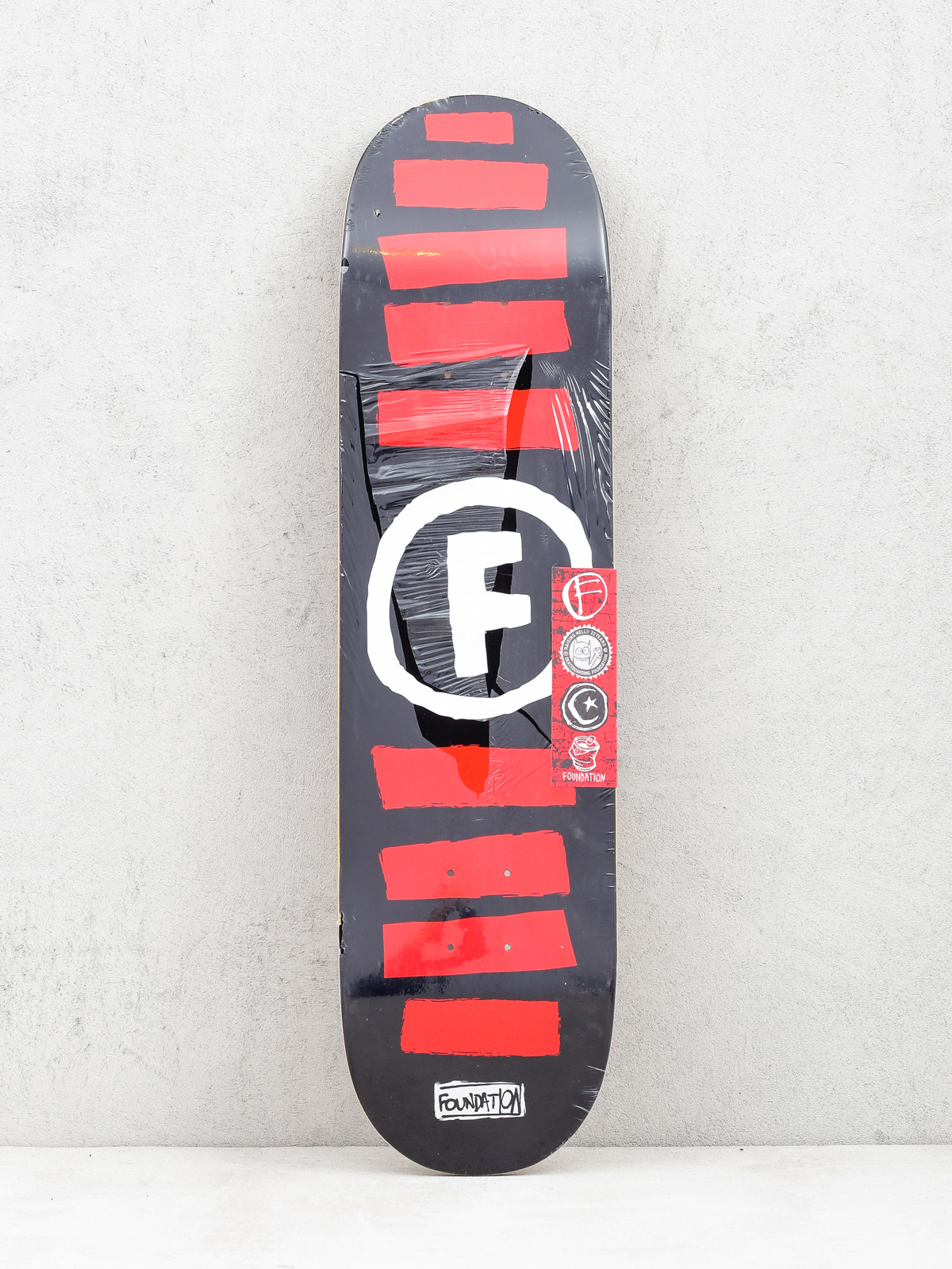 Foundation Doodle Stripe Deck (black)