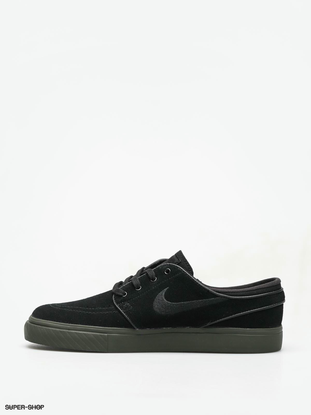 Nike SB Stefan Janoski Shoes (black/black sequoia)