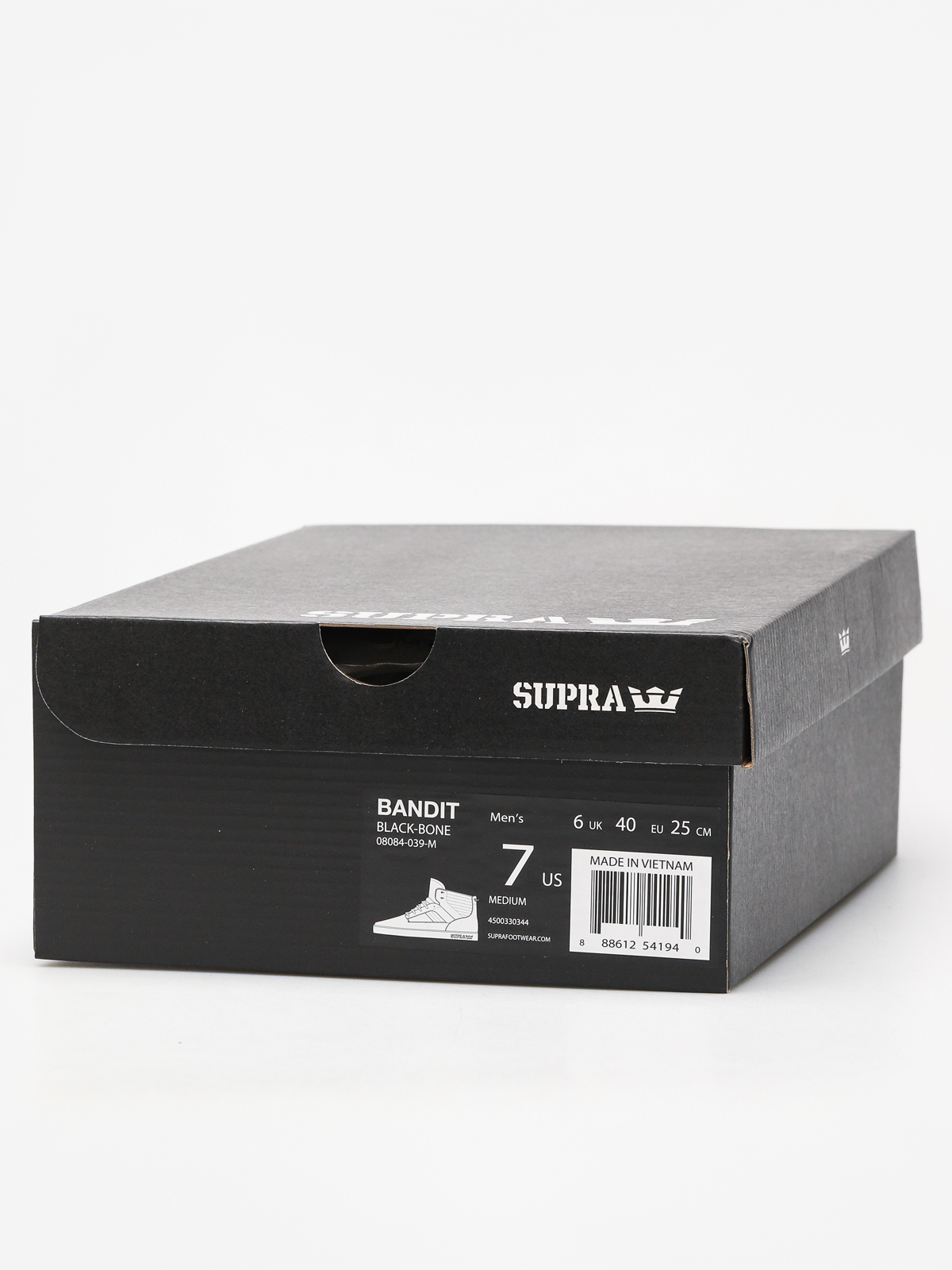 Supra Bandit Shoes (black bone)