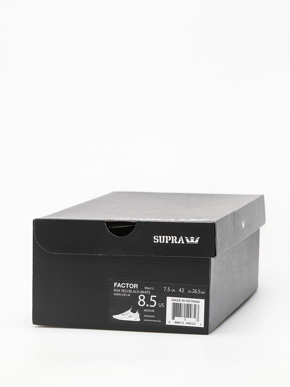 Supra Factor Shoes (risk red/black white)