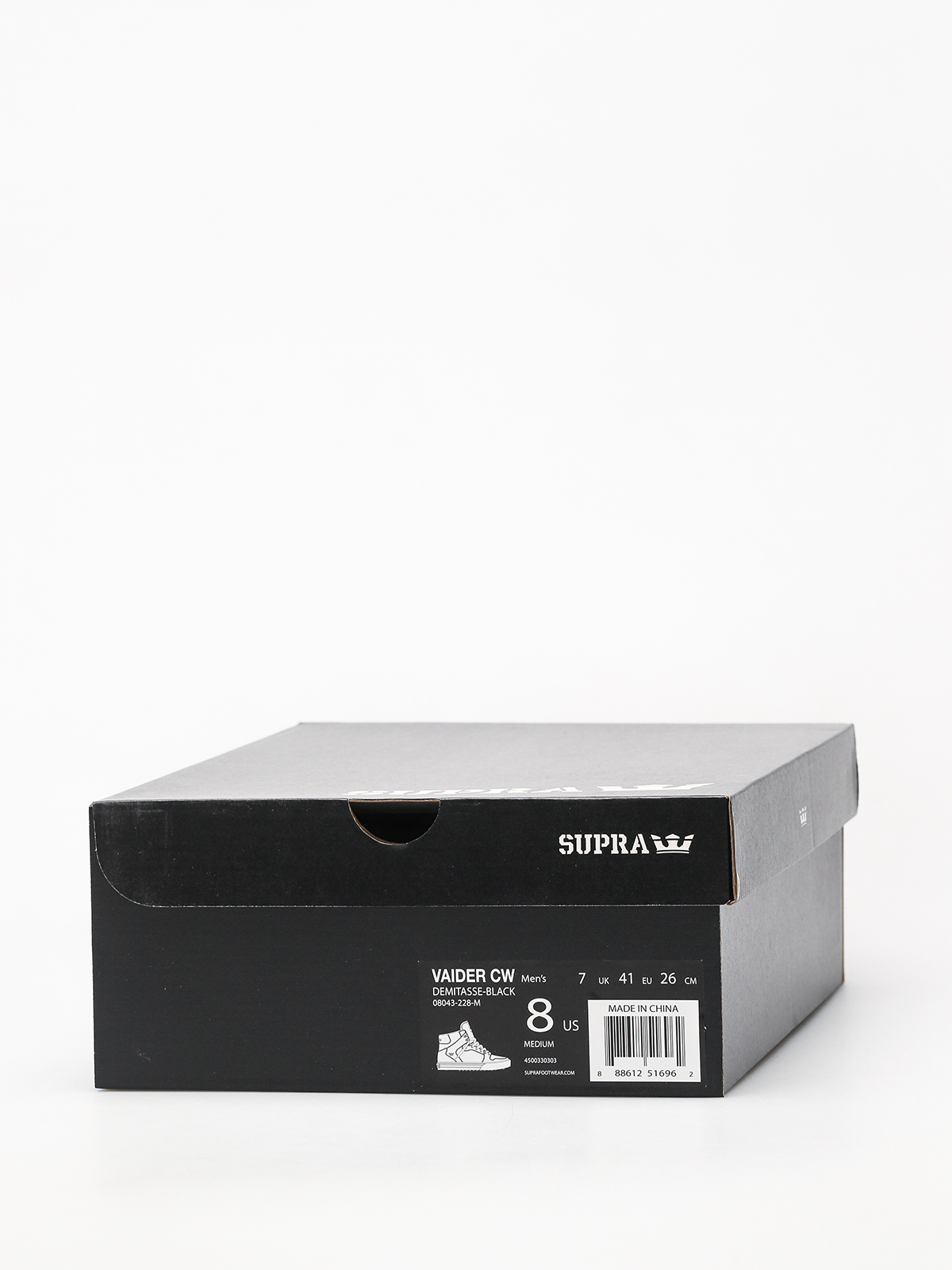 Supra Vaider Cw Shoes (demitasse black)
