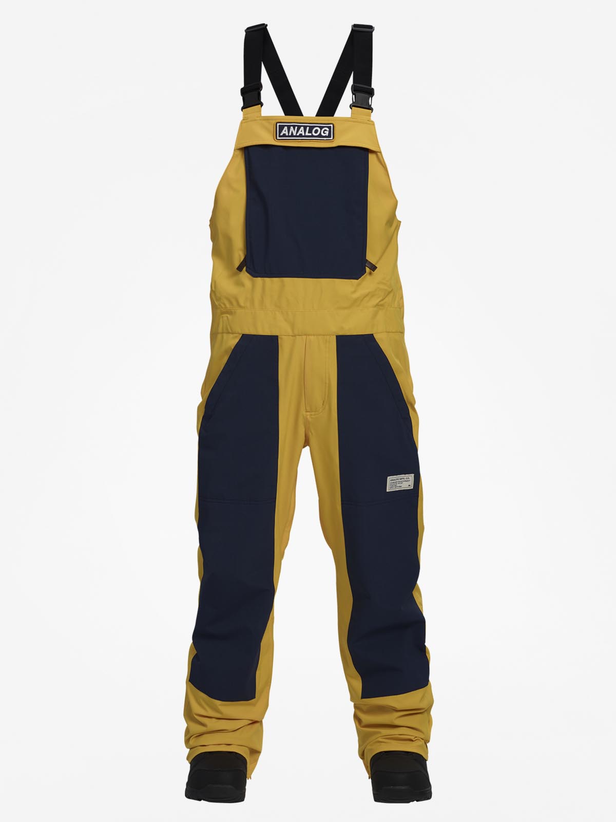 Mens Analog Ice Out Bib Snowboard pants (flshbk/modigo)
