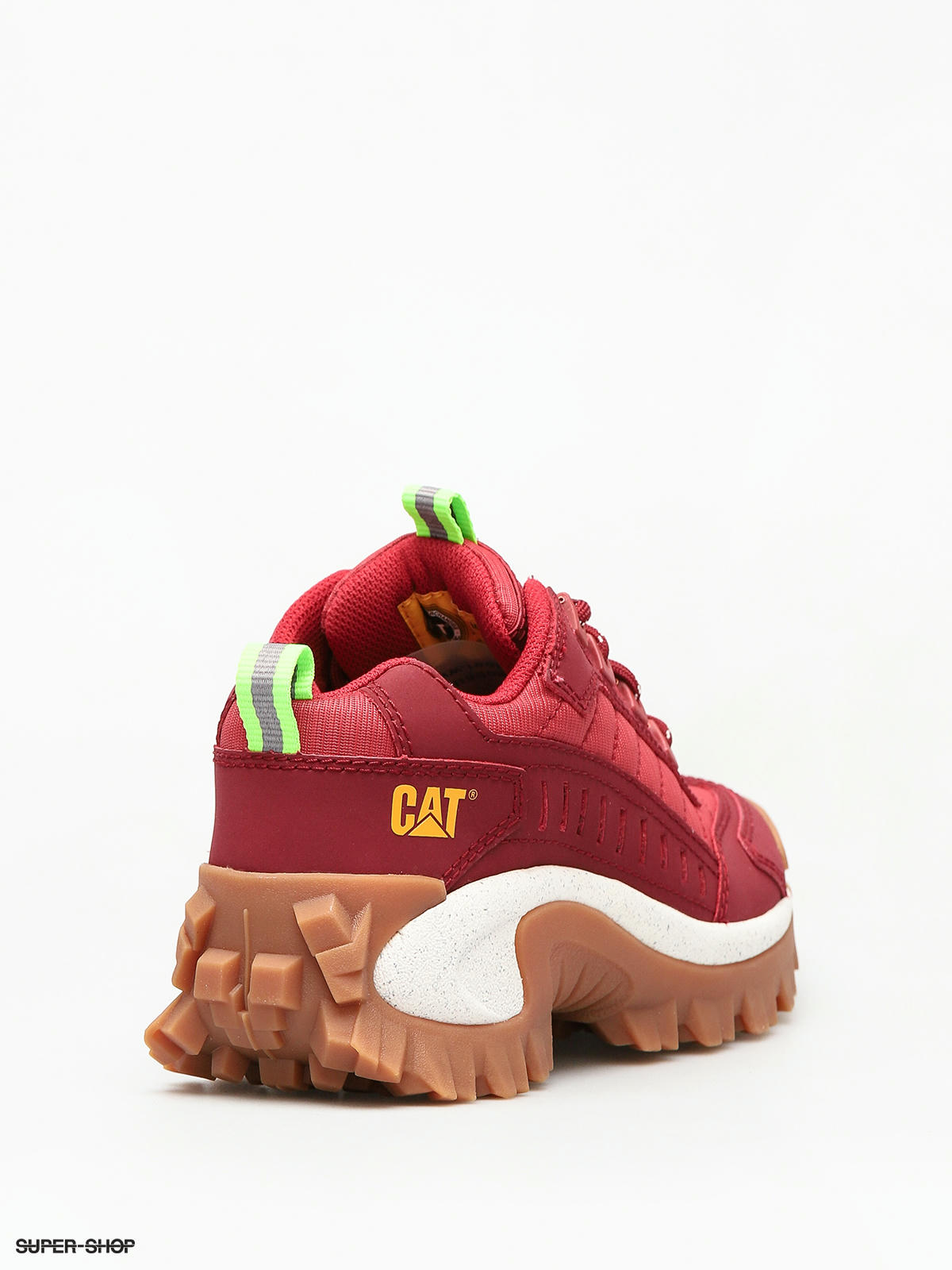 Cat footwear intruder hot sale biking red trainers