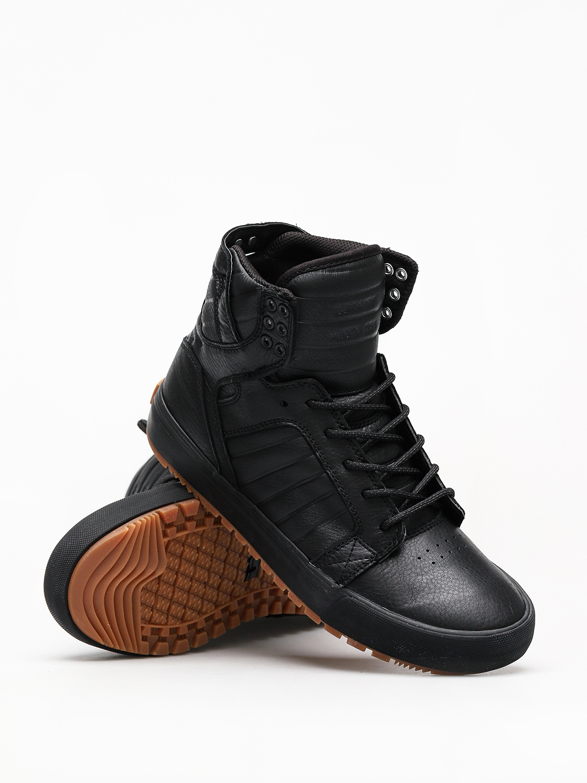 Supra Skytop Cw Shoes (black black/gum)