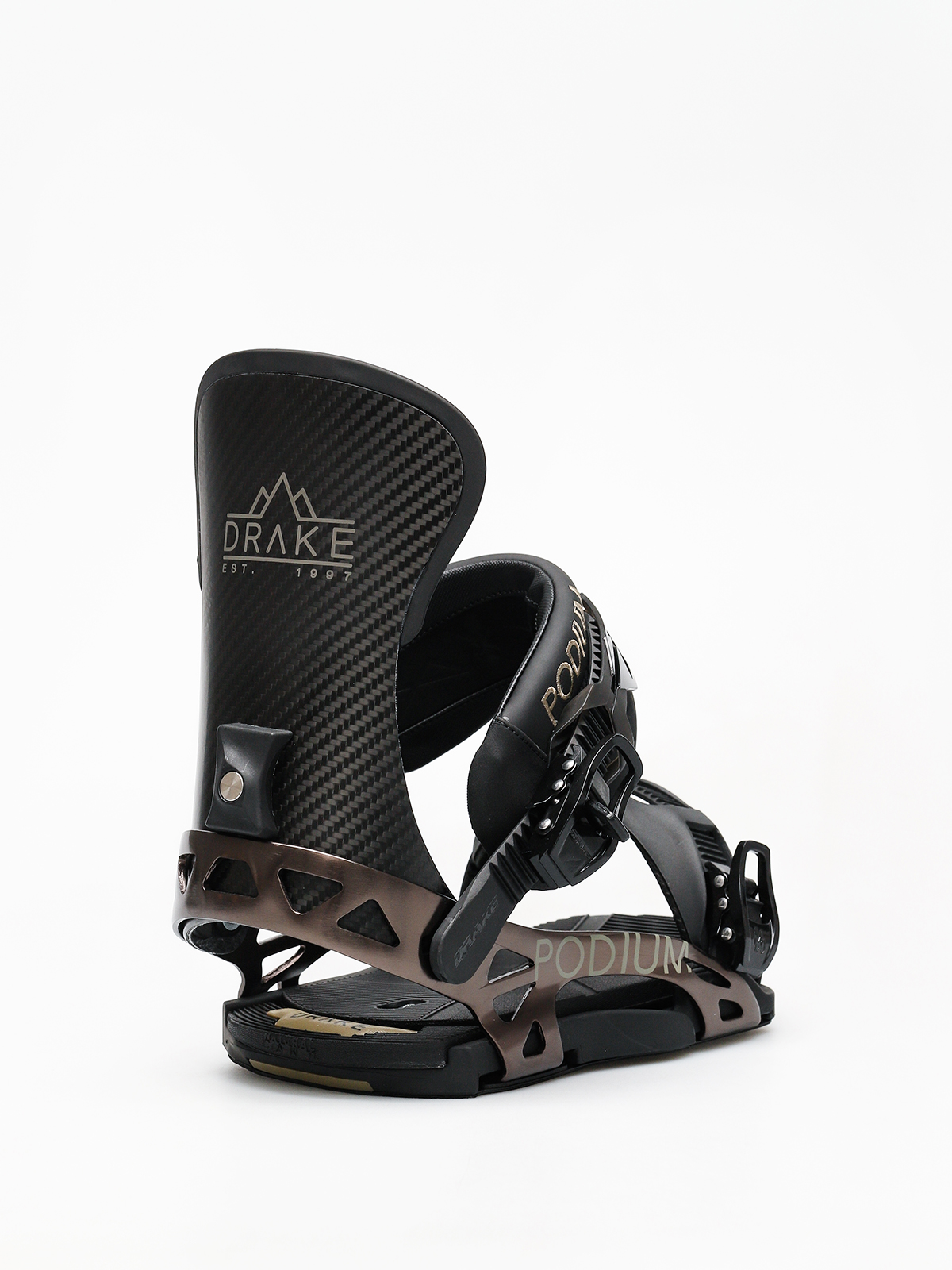 Mens Drake Podium Ff Snowboard bindings (black)