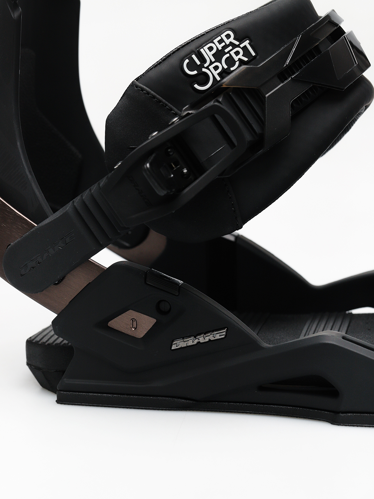 Mens Drake Super Sport Snowboard bindings (black)