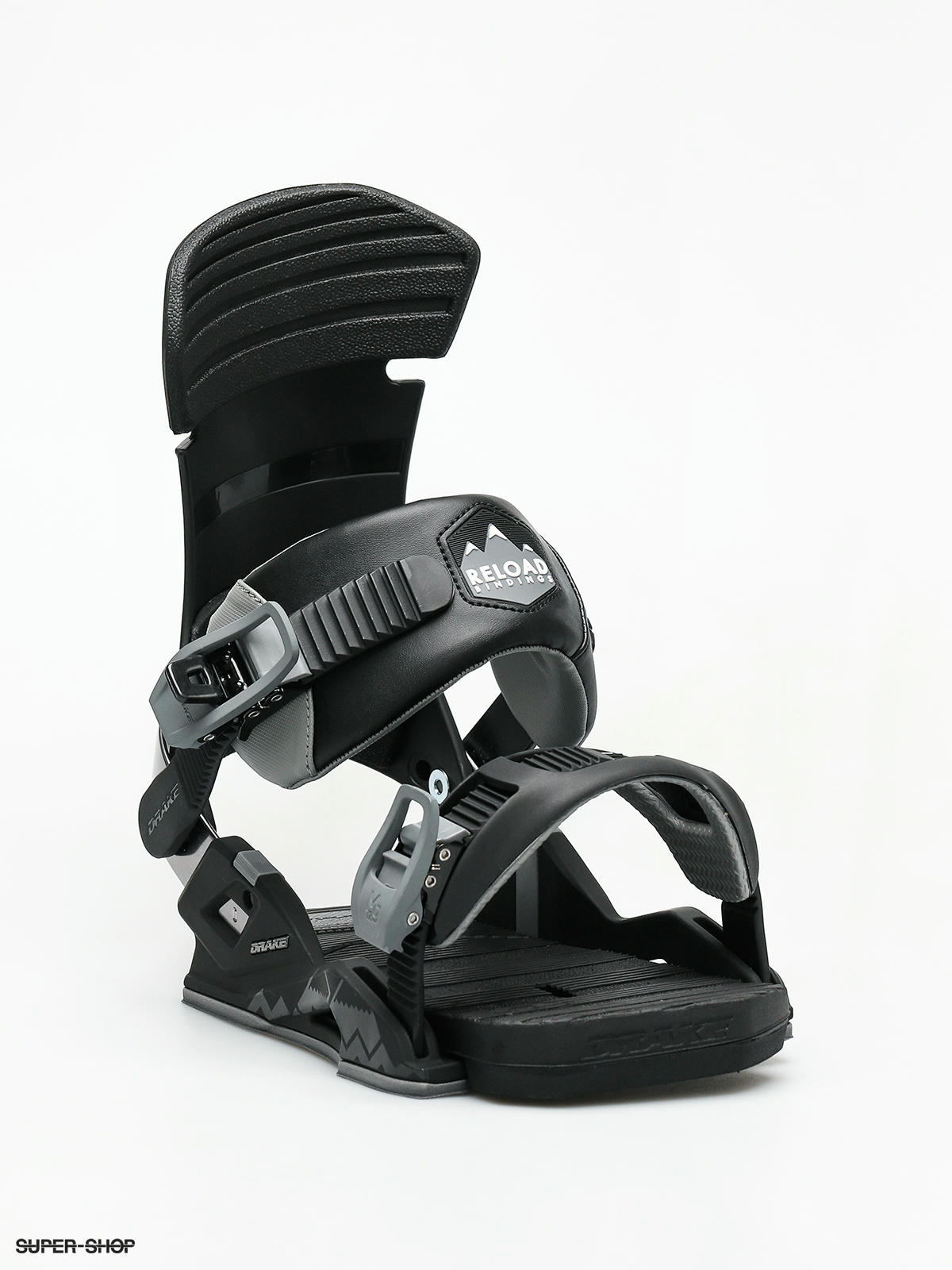 Mens Drake Reload Snowboard bindings (black)