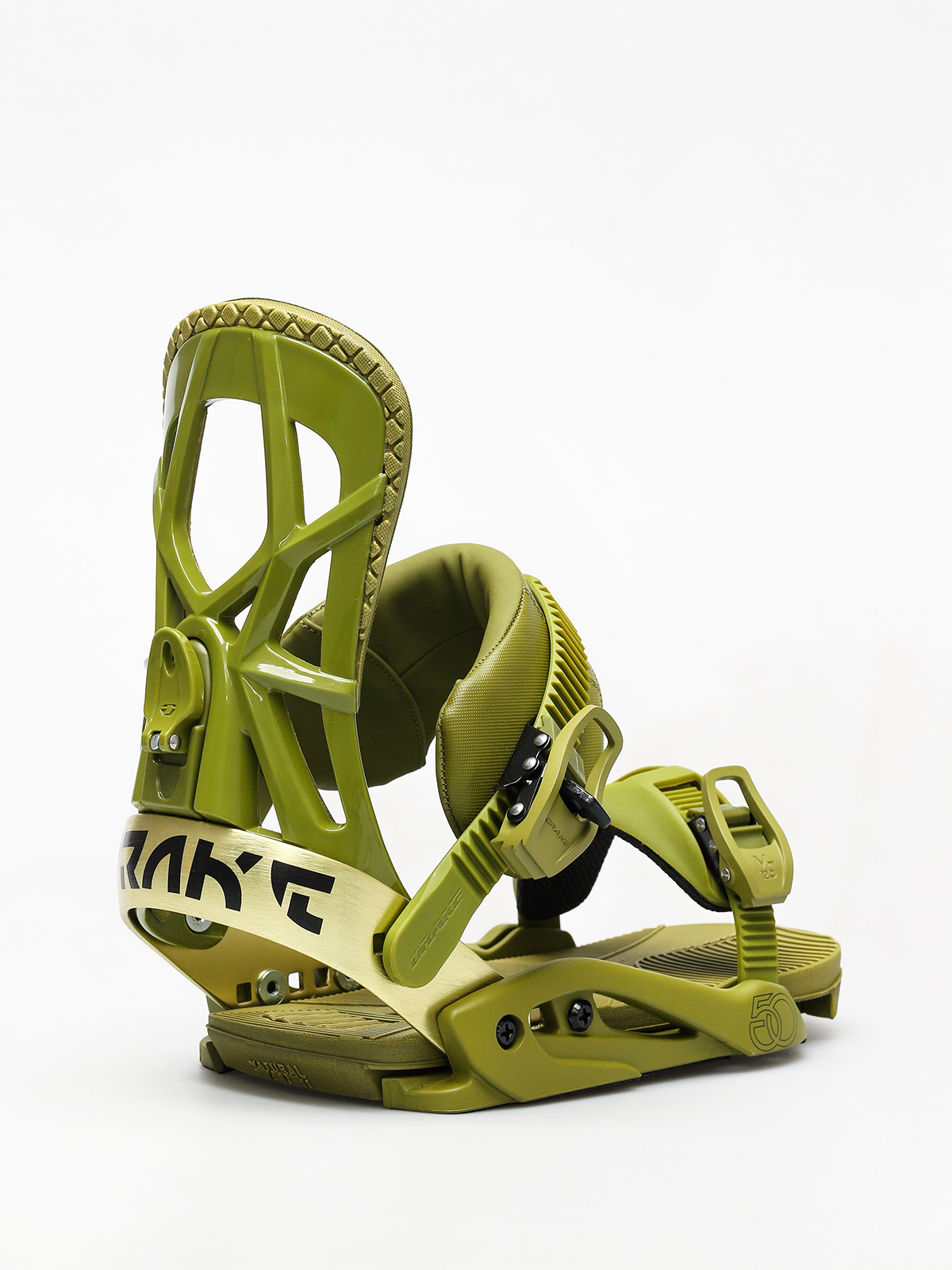 Mens Drake Fifty Snowboard bindings (army green)