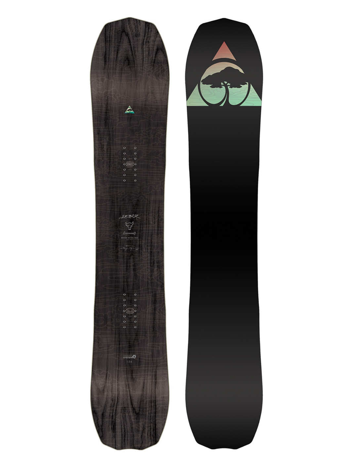 Mens Arbor Snowboard Brayan Iguchi Pro Camber (black)