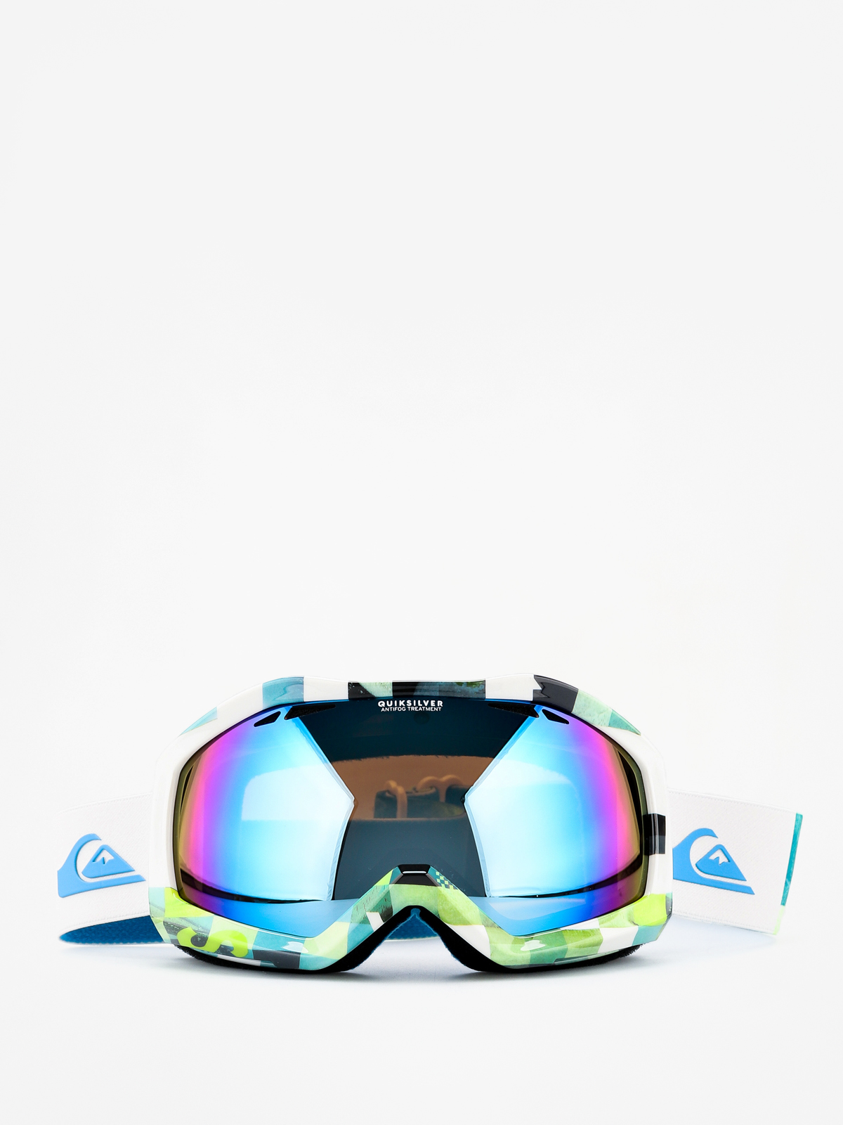 Quiksilver Fenom Art Serie Goggles (check atomic green)
