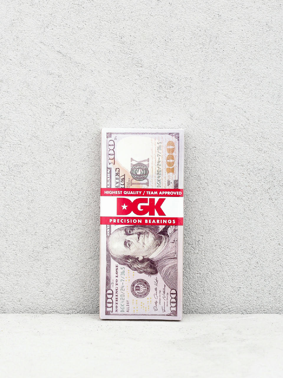 DGK Benjamins Bearings (silver)