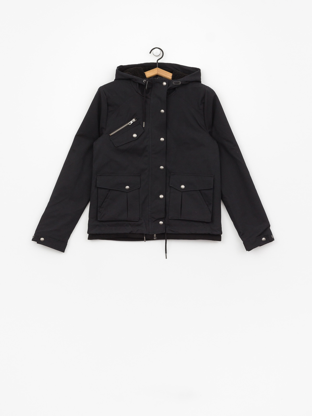 Volcom Walk On By Short Jacket Wmn (blk)