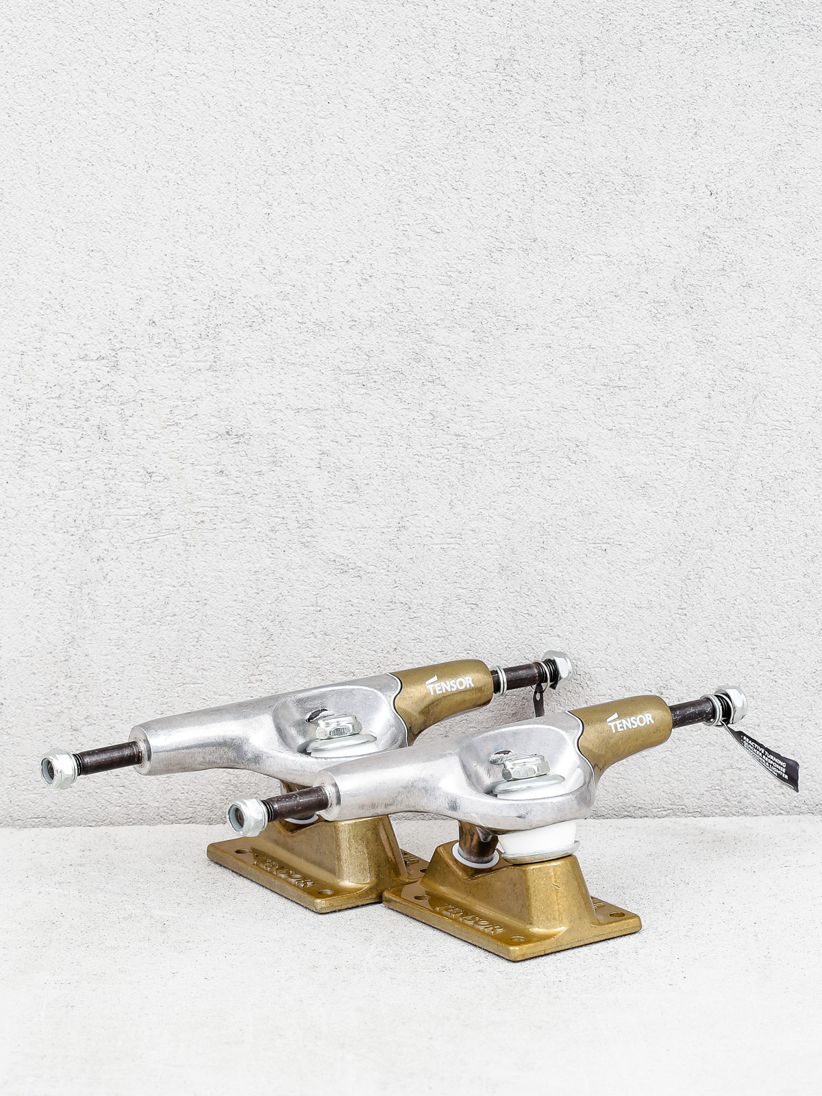 Tensor Alum Primo Trucks (raw/gold)