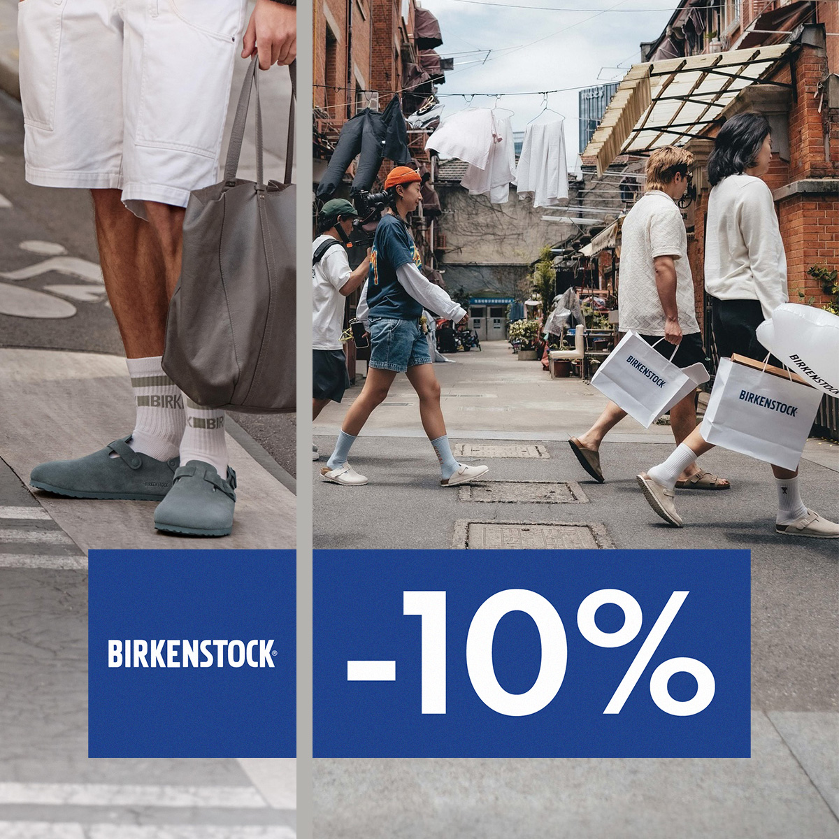 10 % Rabatt auf die Marke Birkenstock! Nur noch bis Sonntag!