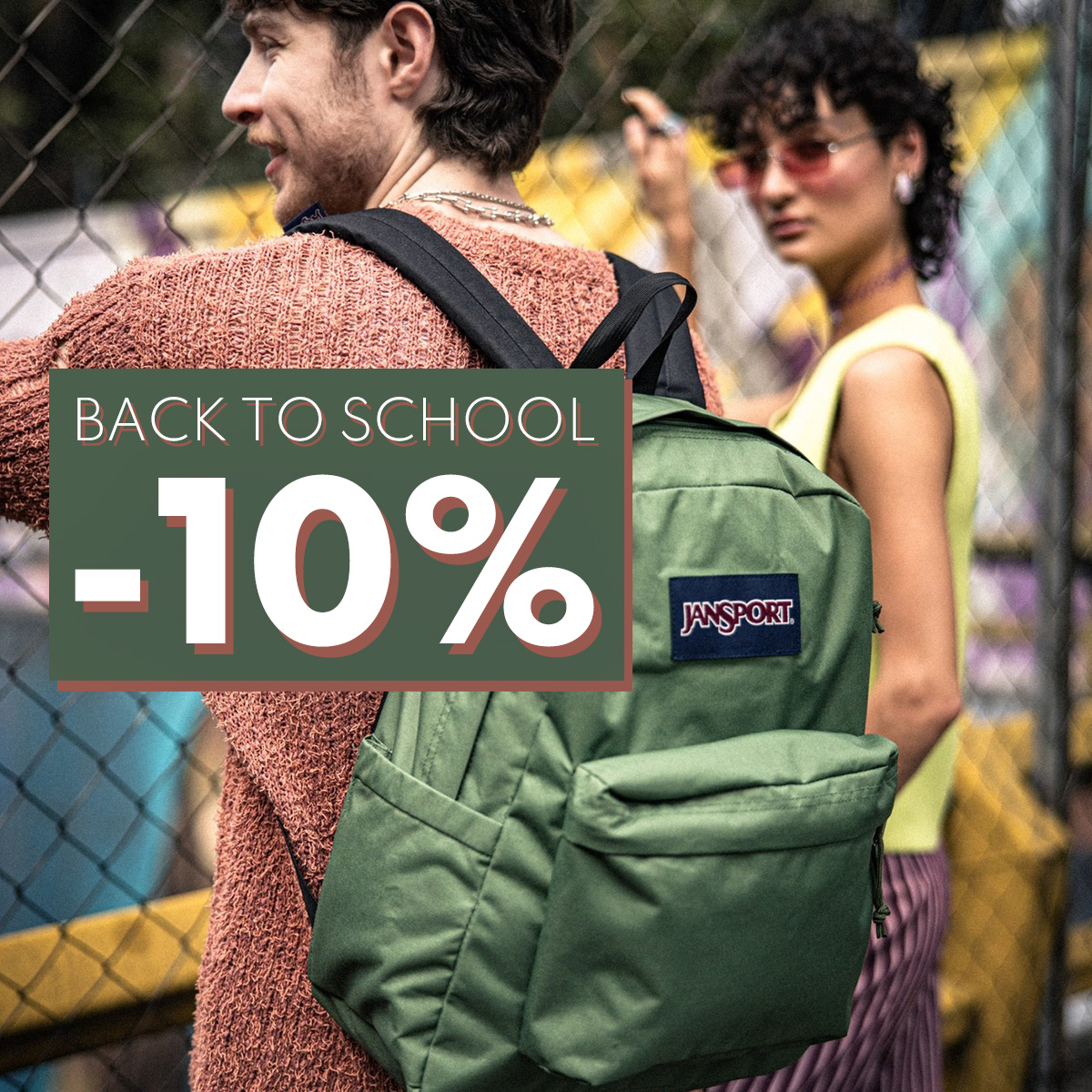 10% OFF BACKPACKS! Get a discount by September 30!