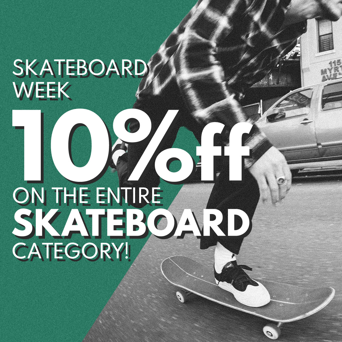 Get a discount for Skateboarding Week! Only until June 21, 2026!