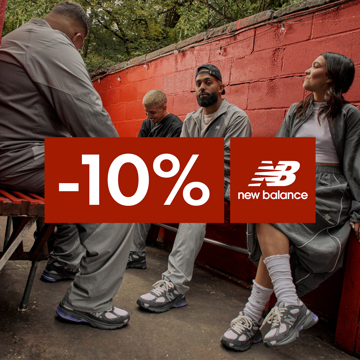 10% off New Balance! Only until Sunday!