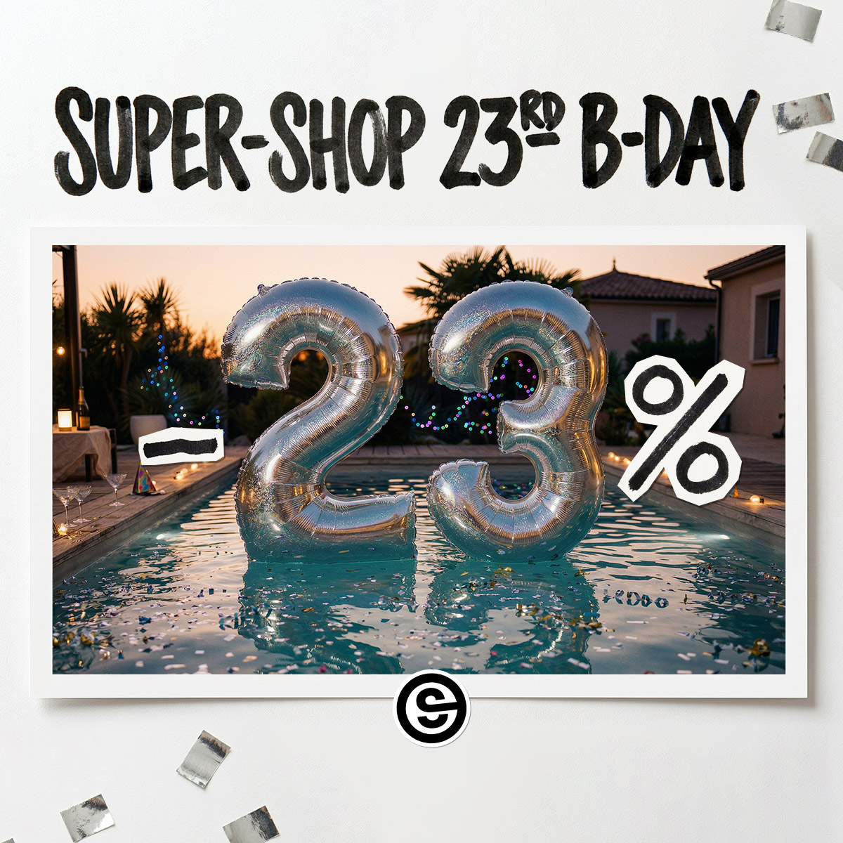 -23 % ZUM 23. GEBURTSTAG! Nur noch bis Sonntag!